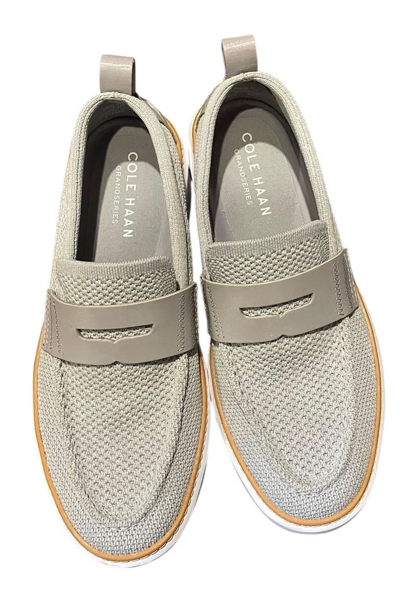 COLE HAAN コールハーン スリッポン メッシュローカットスニーカー　 靴 グレー_画像1