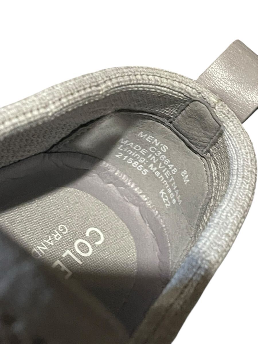 COLE HAAN コールハーン スリッポン メッシュローカットスニーカー　 靴 グレー_画像7