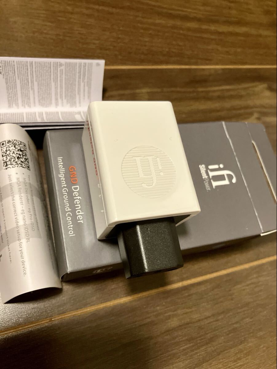 iFi-Audio アイファイオーディオ インレット挿込型 アース切断アイテム GND Defender(1個)_画像2