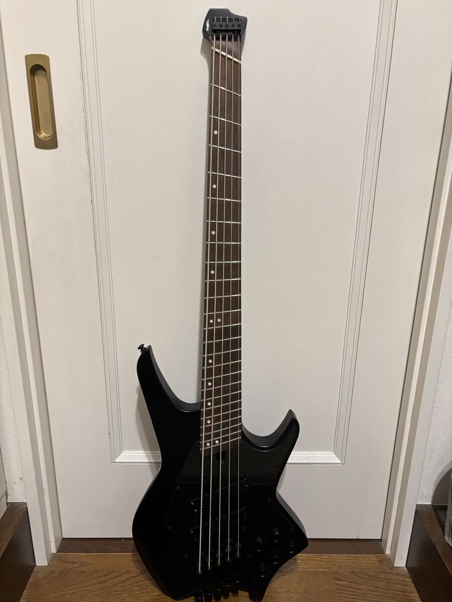 HEX Guitars /NB505 Black エレキベース 5弦ベース ヘッドレスベース_画像1