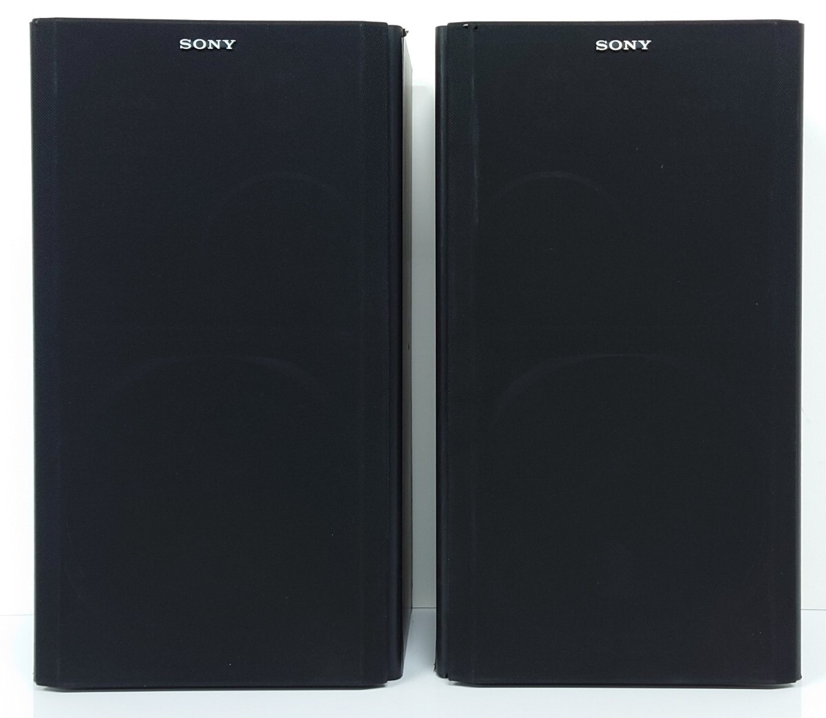 【K1133】 SONY 3WAY SPEAKER SYSTEM SS-V550AV 3ウェイ ソニー スピーカー システム ペア 音響機器 音出しOK_画像4