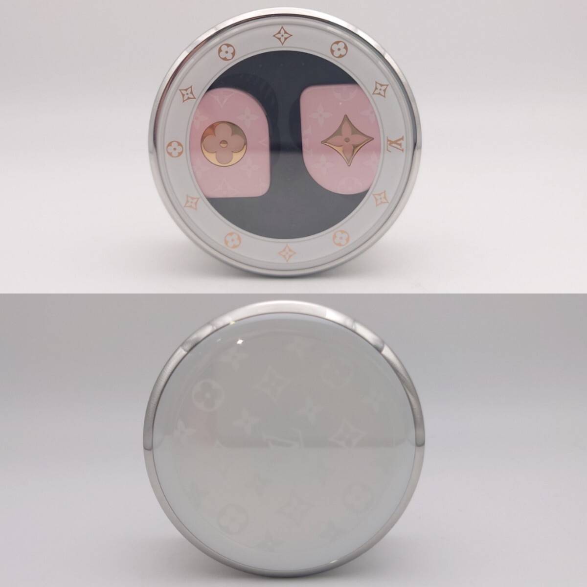 【SR-943】 美品 LOUIS VUITTON QAB150 ルイ ヴィトン ホライゾン ワイヤレス イヤホン ピンク系 モノグラム 動作OK_画像2