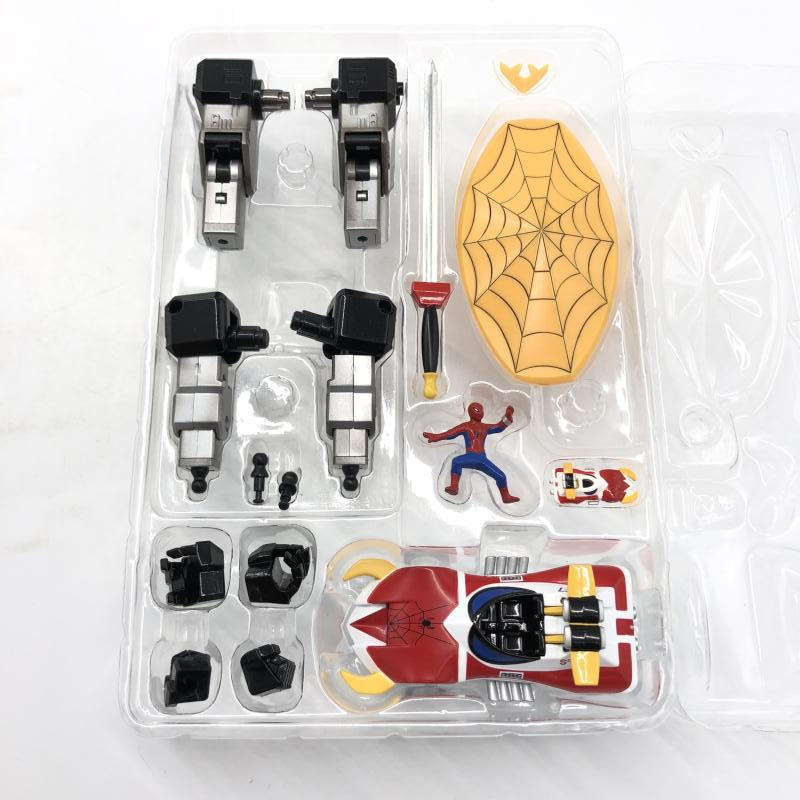 【中古】・たばこ臭)バンダイ 超合金魂 GX-33 レオパルドン＆スパイダーマン/スパイダーマン[240006559389]_画像4