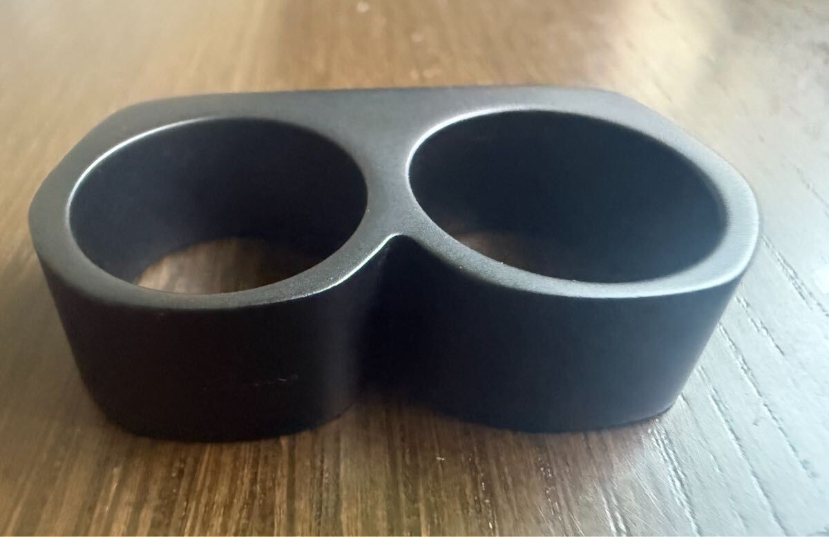 RICK OWENS 新品　リング　黒　ダブルフィンガー_画像3