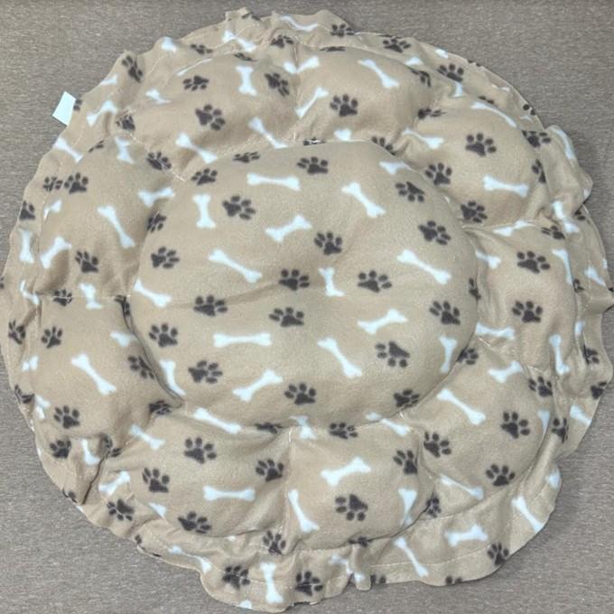 ペットベッド Mサイズ ベージュ 猫 犬 マット 小型犬 子犬 子猫_画像9