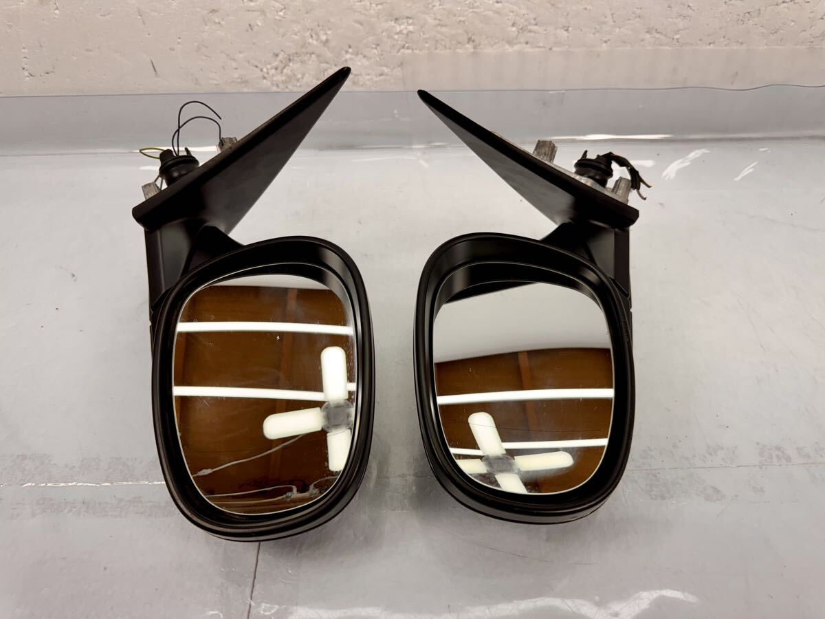 ★迅速★美品 BMW 320i 120i 1/3シリーズ E87 E87 LC1 UC20 ツーリング 後期 E91 VR20 純正 右左ドアミラー 黒系 7 182 695 021017 0570_画像8