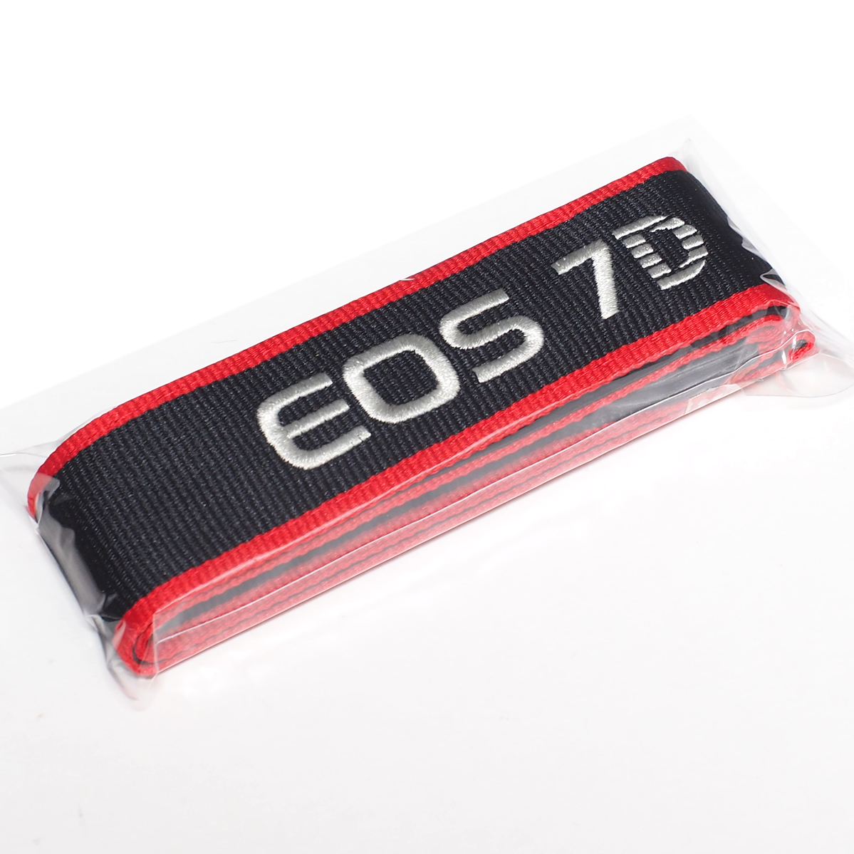 ★ 未使用品 ★ Canon キャノン EOS 7D 純正ストラップ 刺繍ロゴ_画像1