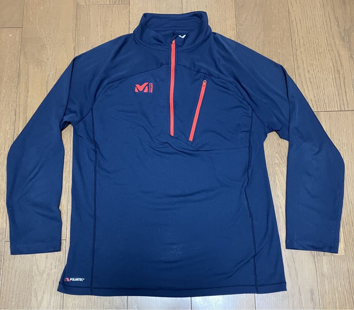 ミレーのハーフジップシャツ Millet_画像1