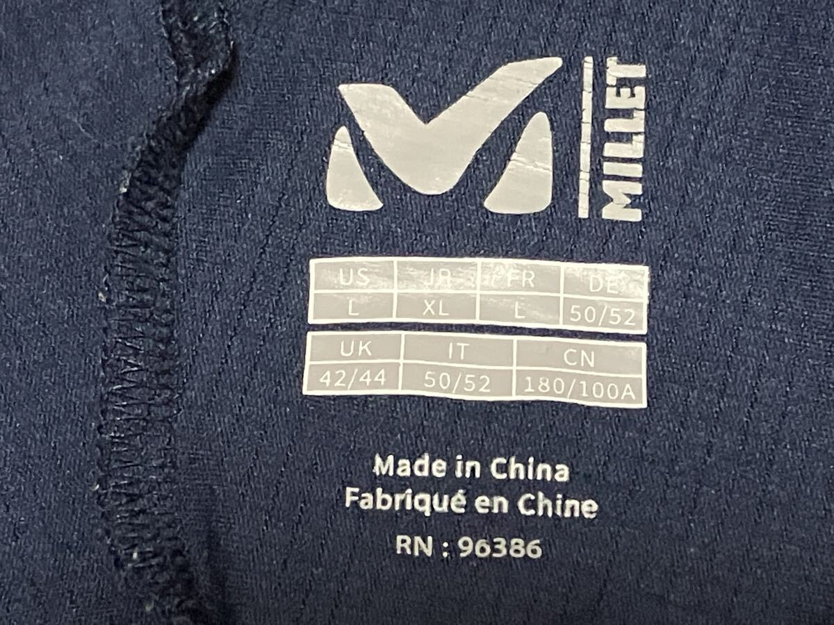 ミレーのハーフジップシャツ Millet_画像4