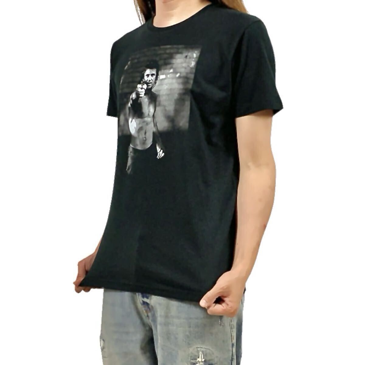 新品 リーサルウェポン 刑事 マーティンリッグス メルギブソン映画 バディムービー 拳銃 ピストル射撃 硝煙 Tシャツ ユニセックス Sサイズ_画像1