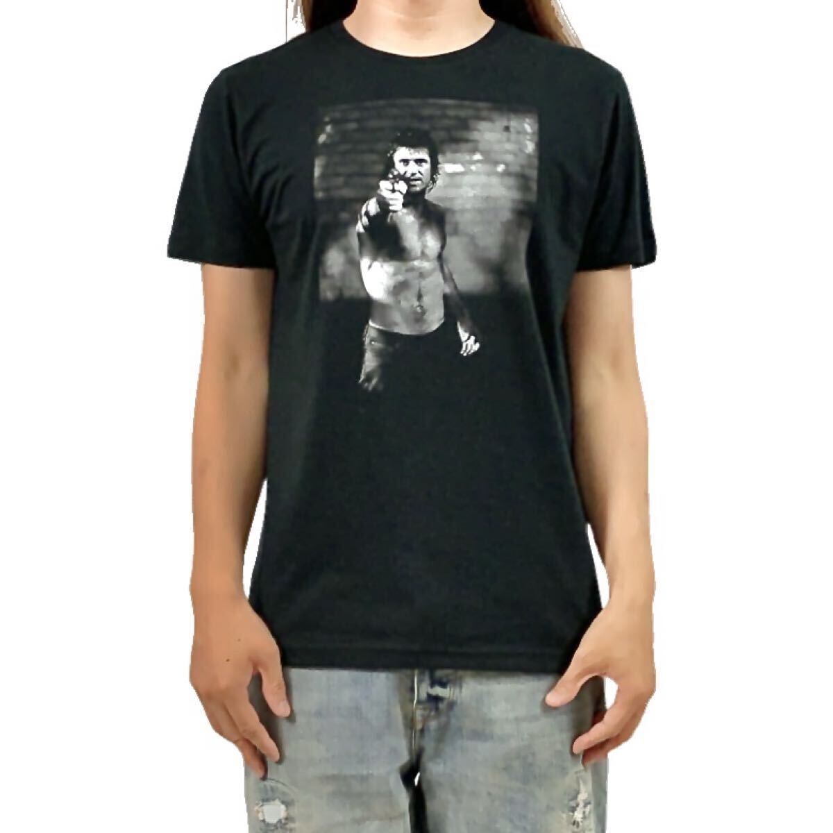 新品 リーサルウェポン 刑事 マーティンリッグス メルギブソン映画 バディムービー 拳銃 ピストル射撃 硝煙 Tシャツ ユニセックス Sサイズ_画像2