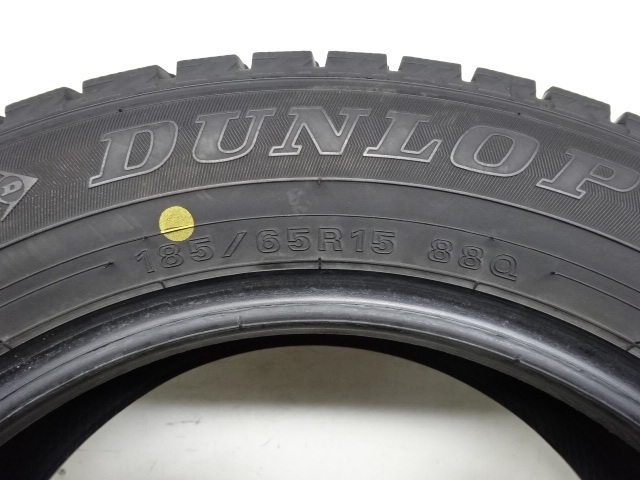 M-728(送料無料/代引きOK)ランクn/D 中古 バリ溝 格安 185/65R15 DUNLOP WINTERMAXX WM02 2023年 8分山 スタッドレス 4本SET_画像9