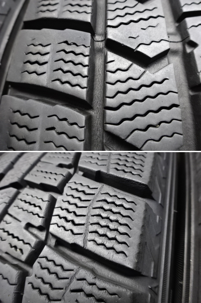 M-728(送料無料/代引きOK)ランクn/D 中古 バリ溝 格安 185/65R15 DUNLOP WINTERMAXX WM02 2023年 8分山 スタッドレス 4本SET_画像8