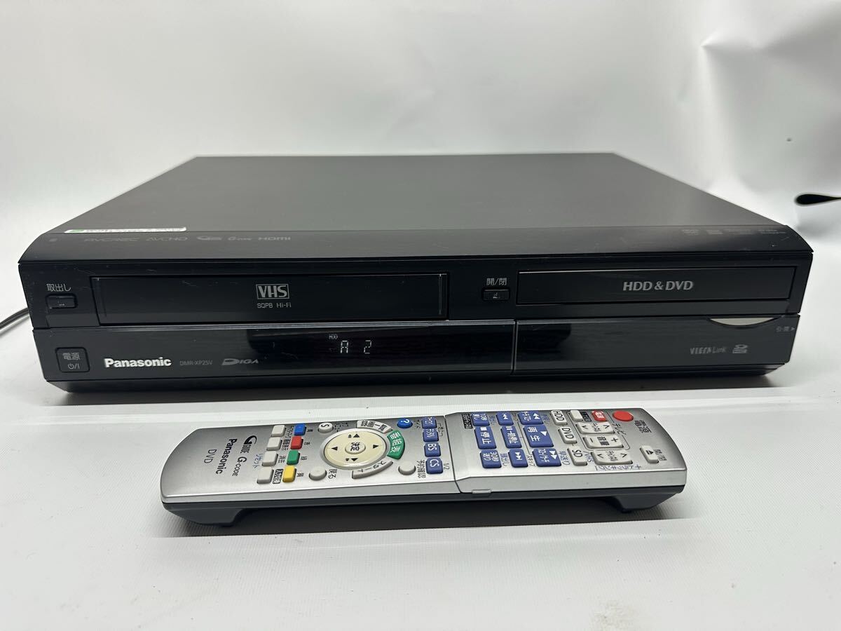 【中古】Panasonic/パナソニック DMR-XP25V DVDレコーダー VHS HDD 映像機器_画像1