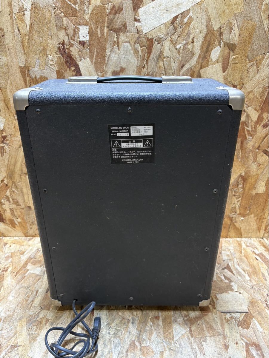 Fender フェンダー BC-20CE ギターアンプ ベースアンプ ベースマン CLASSIC _画像4