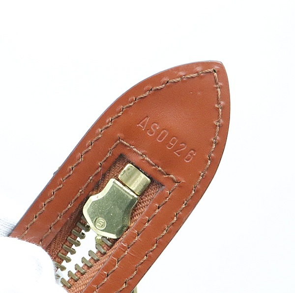 ルイヴィトン Louis Vuitton サンジャックショッピング ショルダーバッグ エピ ケニアブラウン G金具 M52273 【72055】_画像9