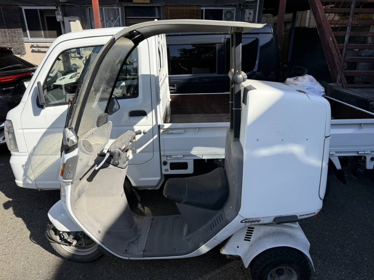 ジャイロキャノピー 2臺(tái)セット 書類?鍵付き 不動(dòng)車 部品取り ベース車 TA02 2サイクル