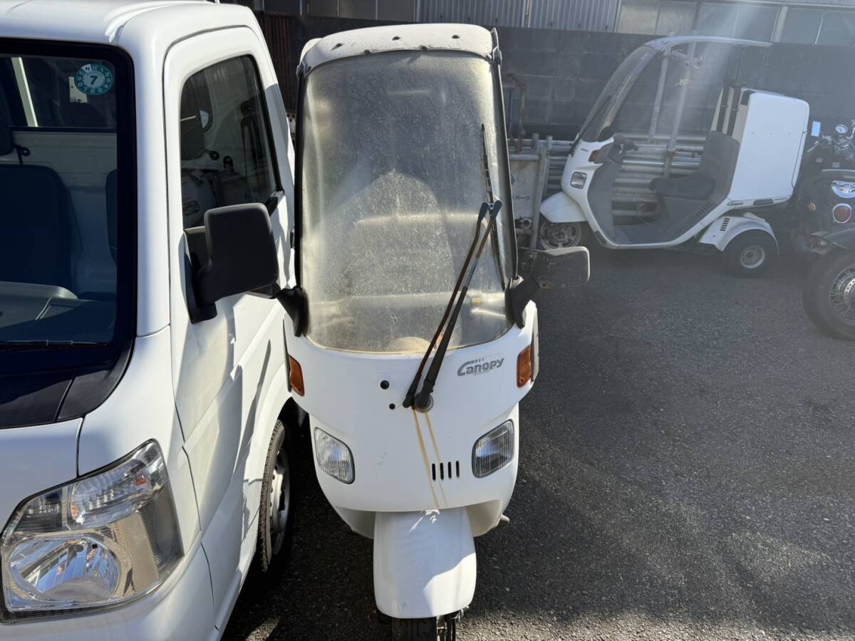 ジャイロキャノピー 2臺(tái)セット 書類?鍵付き 不動(dòng)車 部品取り ベース車 TA02 2サイクル
