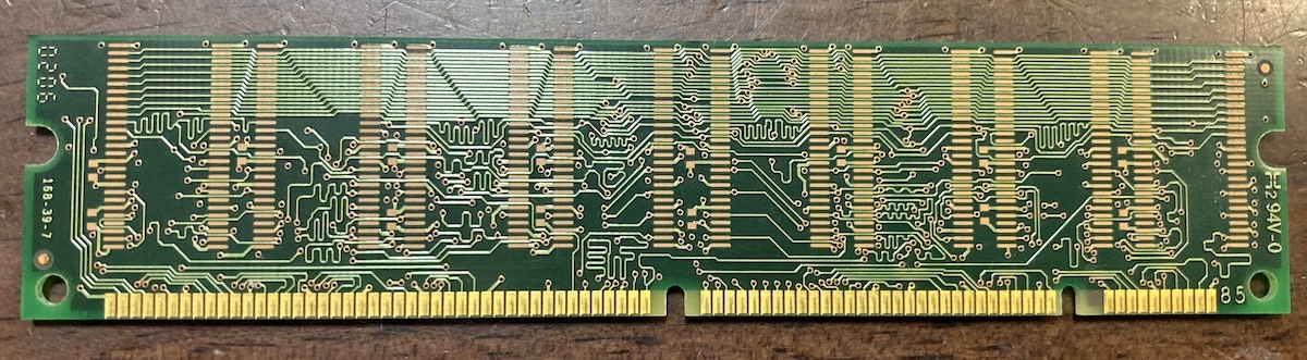 PC133 SDRAM 256MB CL2 168Pin　Power Mac G4に　動作確認済み_画像2