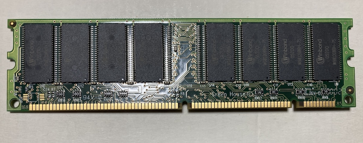 PC133 SDRAM 256MB DIMM APPLE Power Mac G4 G3に 動作確認済み_画像2