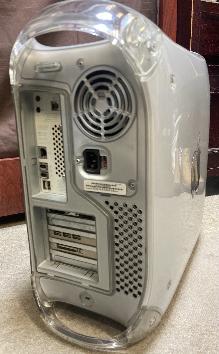 Power Mac G4(QuickSilver 2002)デュアル 1GHz PowerPC G4 SSD 500GB OS9単起動 OH済み 動作良品_画像2