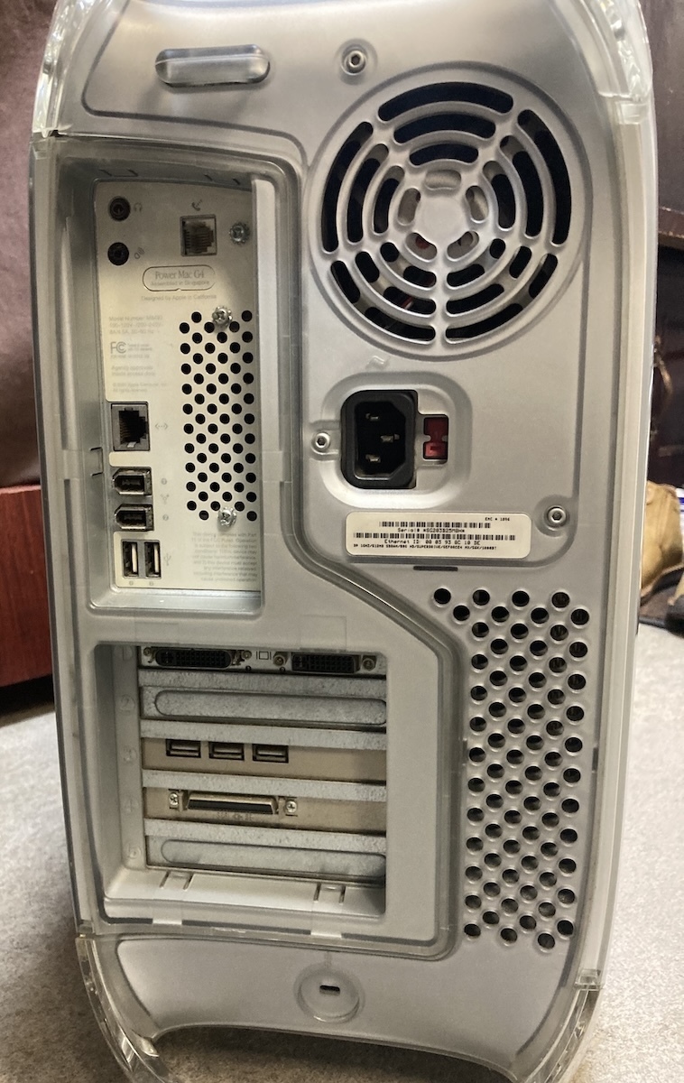 Power Mac G4(QuickSilver 2002)デュアル 1GHz PowerPC G4 SSD 500GB OS9単起動 OH済み 動作良品_画像9