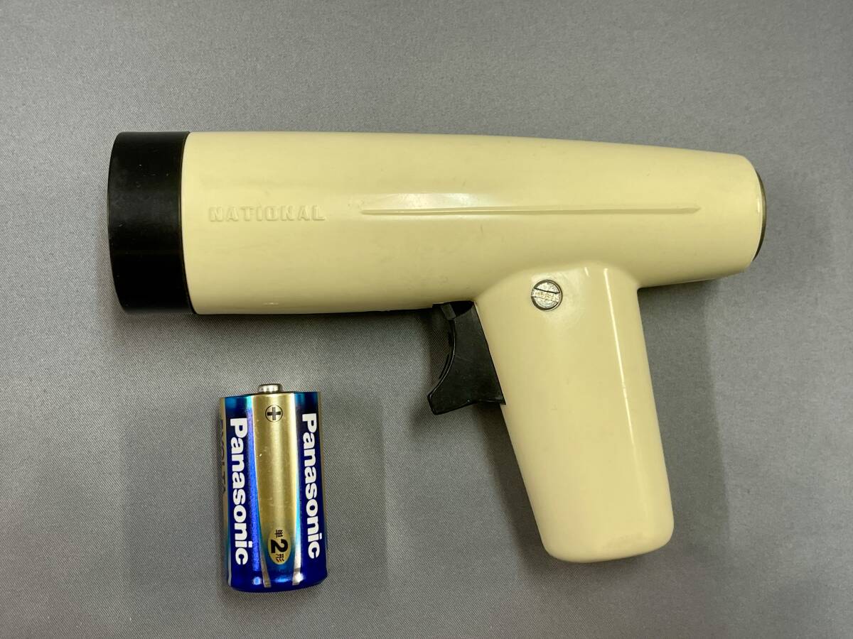 ナショナルキッド エロルヤ光線銃 ナショナル 懐中電灯 ピストル SF ヒーロー なつ漫 駄菓子屋 宇宙人 仮面 マスク 白黒テレビ 1960 の画像1