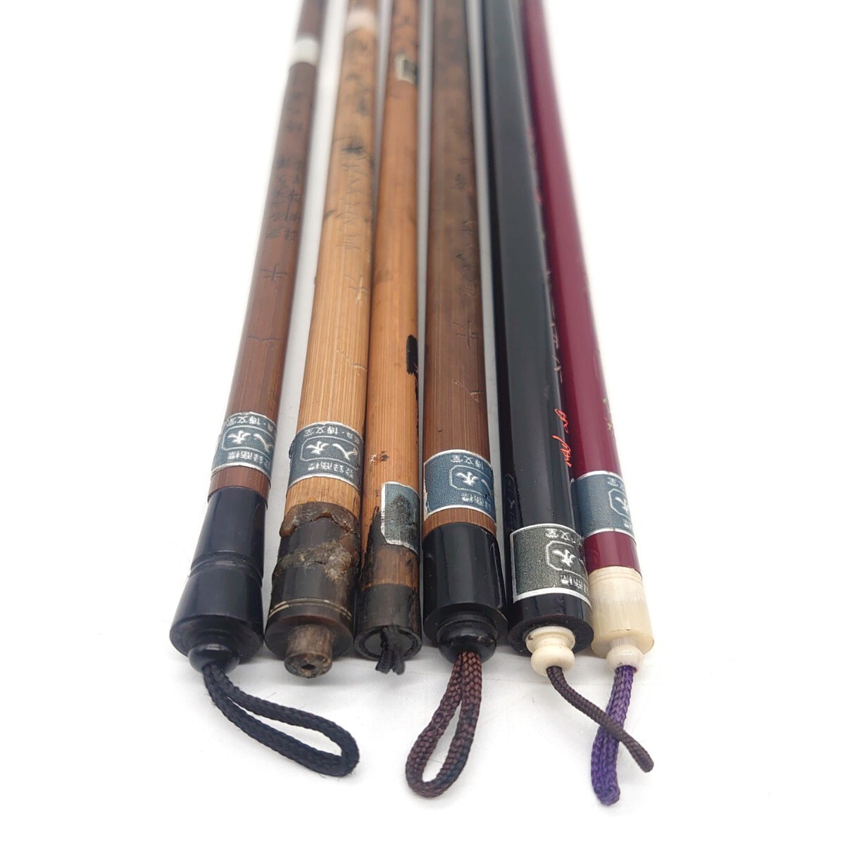 入木 奈良 博文堂 書道用具 書道筆 太筆 細筆 毛筆 和筆 書画 水墨画 習字 練習 文房四宝 筆記具 アート 美術品 日本製 6本セット t-25x931_画像6