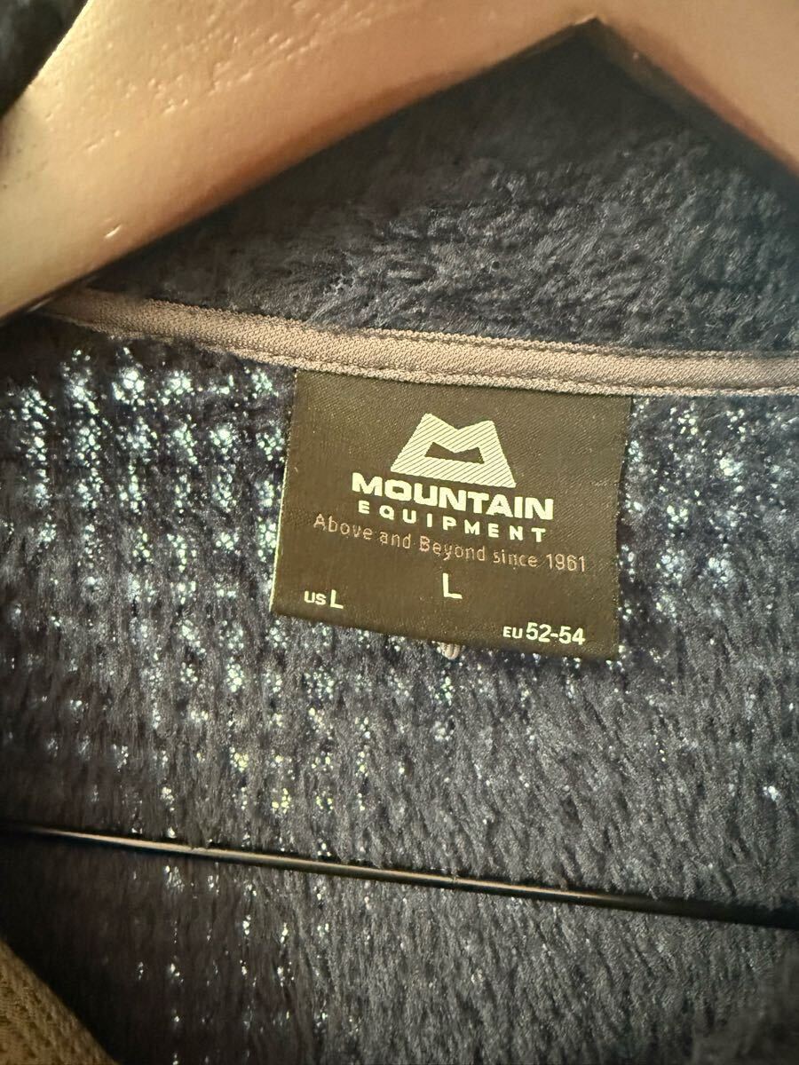 マウンテンイクィップメント コンコルディア ジャケット L フリース ネイビー POLARTEC Thermal Pro ハイロフトフリース_画像6
