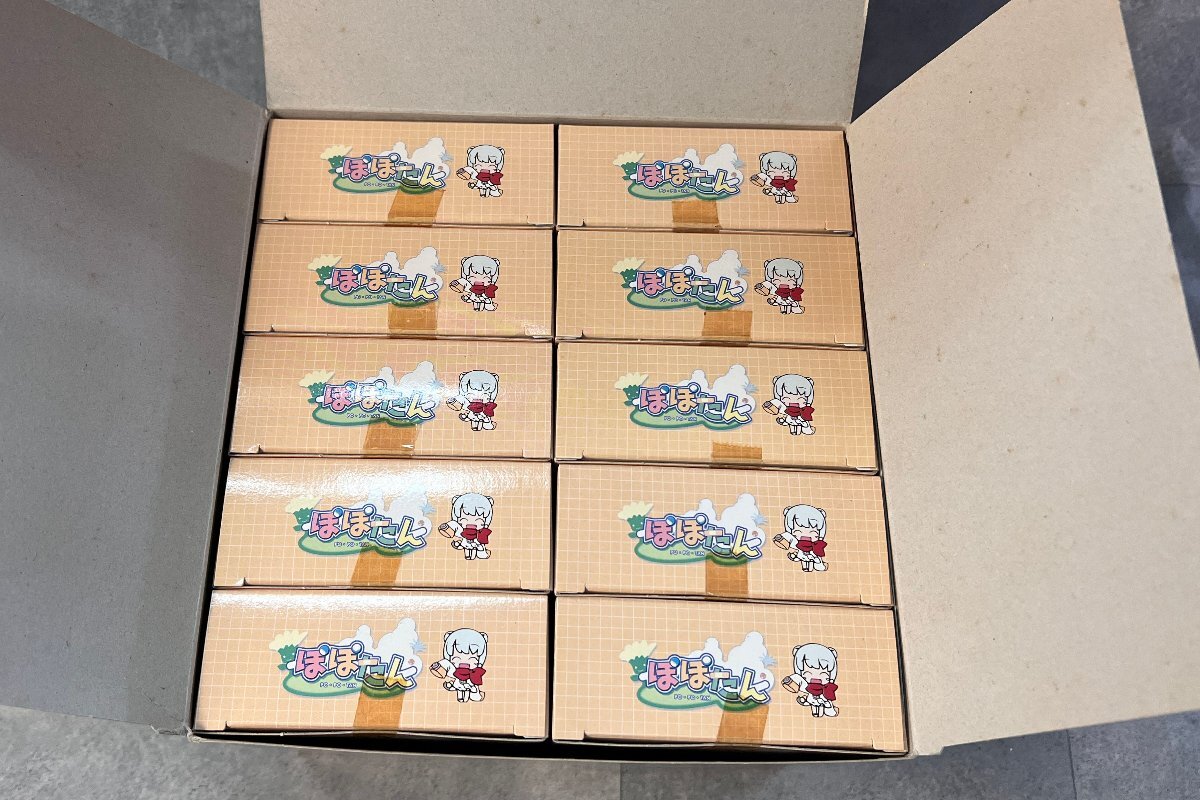 ＜内箱未開封＞ぽぽたんフィギュアコレクション BOX 10個入り トレーディングフィギュア エグゾースト_画像6