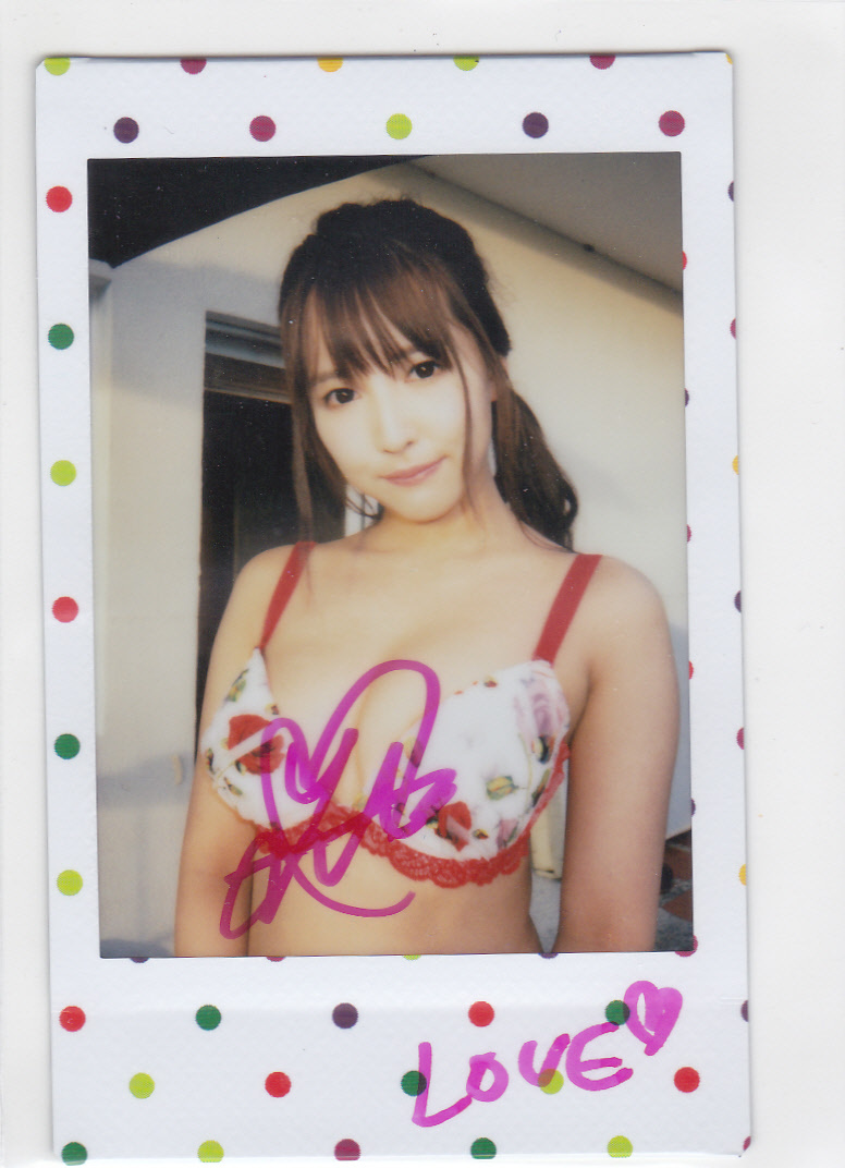 ジューシーハニー 明日花キララ 三上悠亜 市川まさみ 白石茉莉奈 カートン特典 メッセージ入り直筆サインチェキ 4枚セット LUXURY 2018