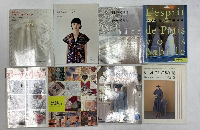 パッチワーク・キルト・手芸関係 衣服 まとめて45冊以上 サマーセーターはじめてママの手あみ赤ちゃん かんたんパッチワーク レース編み 他_画像4
