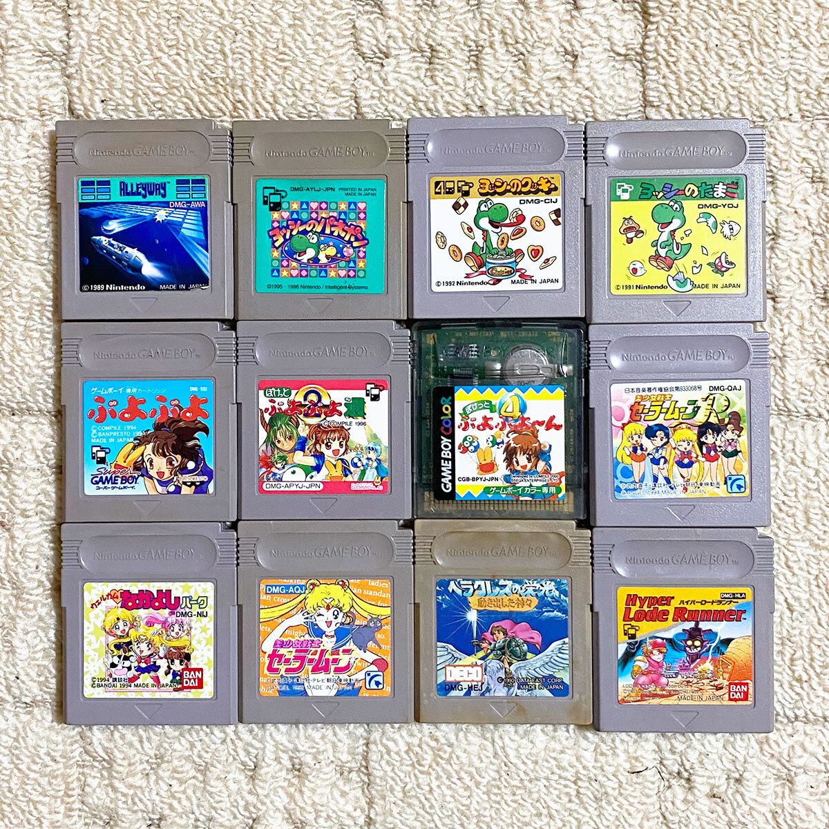 ★ゲームボーイ/ゲームボーイカラー 66本ダブり無し まとめて 端子清掃済み 動(dòng)作確認(rèn)済み★ケース付き ポケモン カービー ドラキュラ