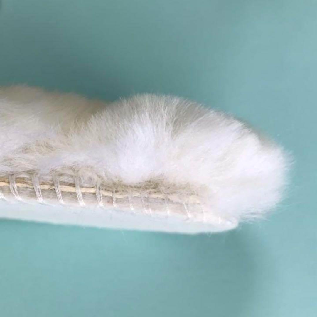 27.5cm　ムートン　羊毛　ウール100％　ボア　インソール 　天然　中敷き_画像5