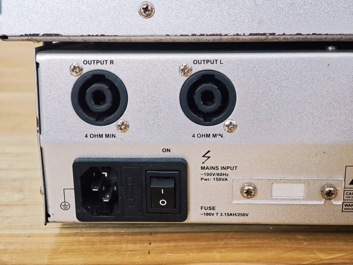 Classic Pro PM802FX ミキサー 通電確認のみ その他未チェック 現状品 傷汚れあり 本体のみ 管理番号10370_画像7