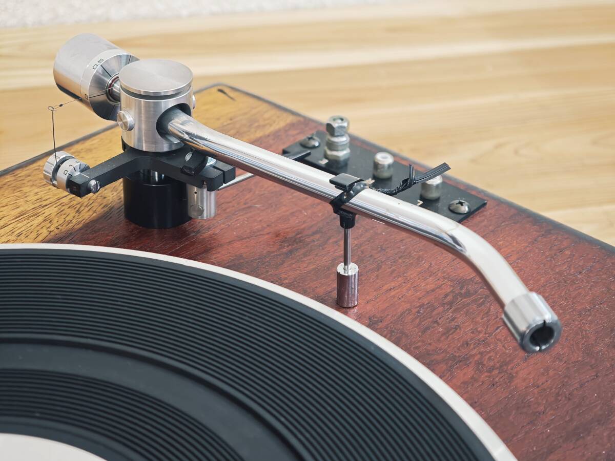 自作 ダブルアーム ターンテーブル アーム MICRO 音出し確認済み 詳細不明 現状品 管理番号10504_画像9