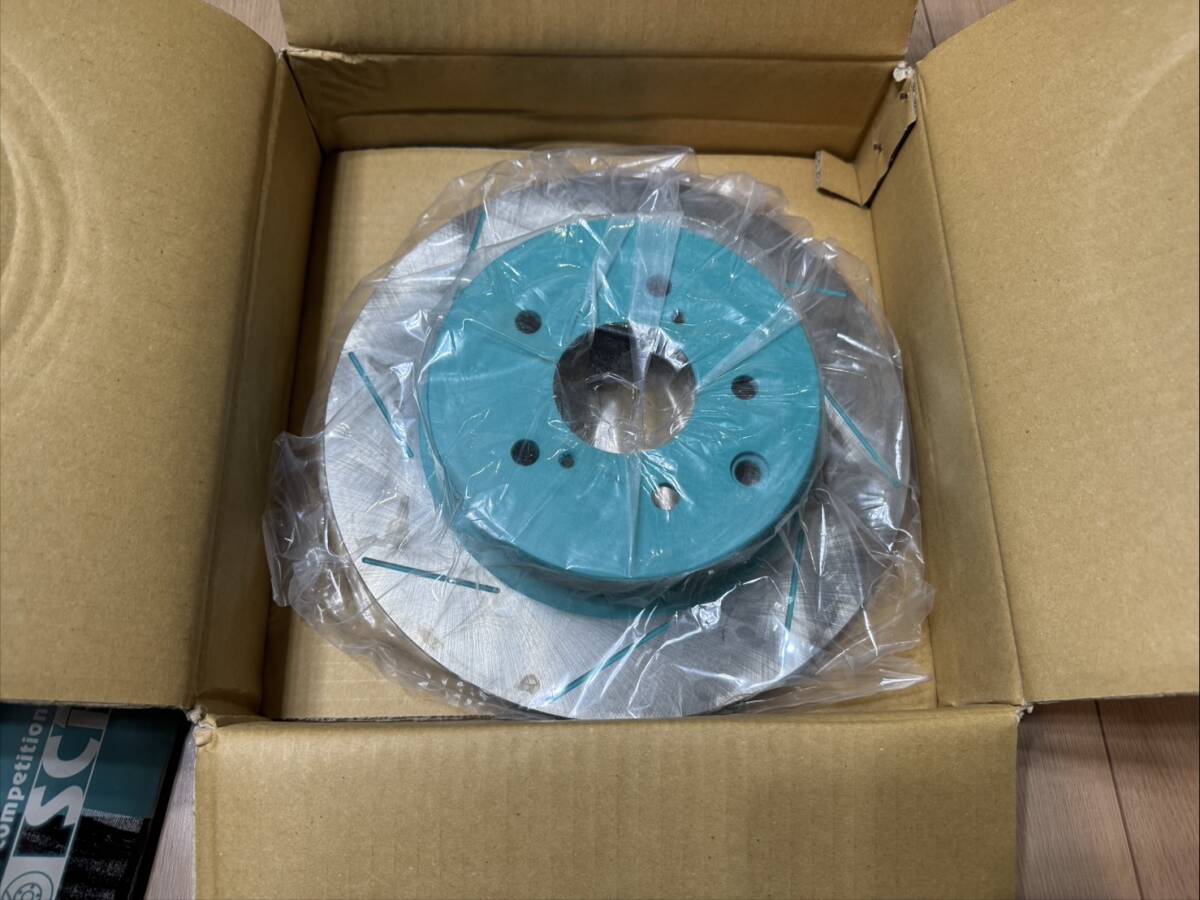 BNR32 BCNR33 純正ブレンボ車用 プロジェクトミュー projectμ リアローター未使用セット SCR SCRN008_画像3