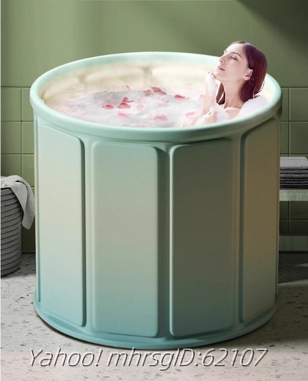 風呂桶折りたたみ式浴槽成人用子供用家庭用全身浴用の大型浴槽大型浴槽_画像1