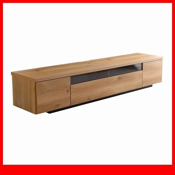 テレビ臺/シンプルでスタイリッシュなテレビ臺 テレビボード ローボード/70型 木制 幅180cm 日本制 完成品/シャビーナチュラル/特価/a5