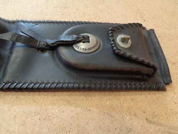 ★No.4732「倉庫整理大セール！ ハーレーダビッドソン 純正 OP ポーチ付 レザータンクパネル EVO Softail」格安価格！_画像4