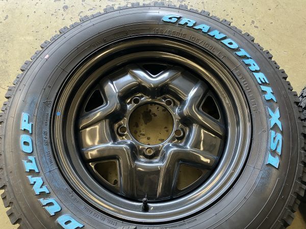 * зимний SET!! Suzuki JB64 Jimny чистая сталь 16 дюймовый Dunlop Grandtreck XS1 185/85R16 белые буквы зимний имеется!!!