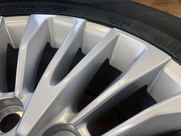 新品冬タイヤ付 現行 40系 アルファード ヴェルファイア 純正 17インチ◆6.5J+40 120-5H●新品ピレリ 225/65R17 25年製★スタッドレス 即納_画像3
