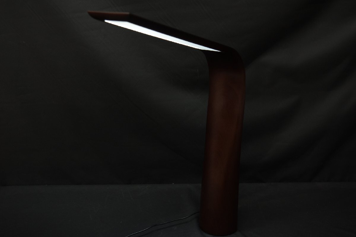 希少 廃番品 ヤマギワ MOONBIRD ムーンバード タスクライト デスクライト モダン LED 照明 デザイナーズ 橋本夕紀夫 当時定価18万_画像2