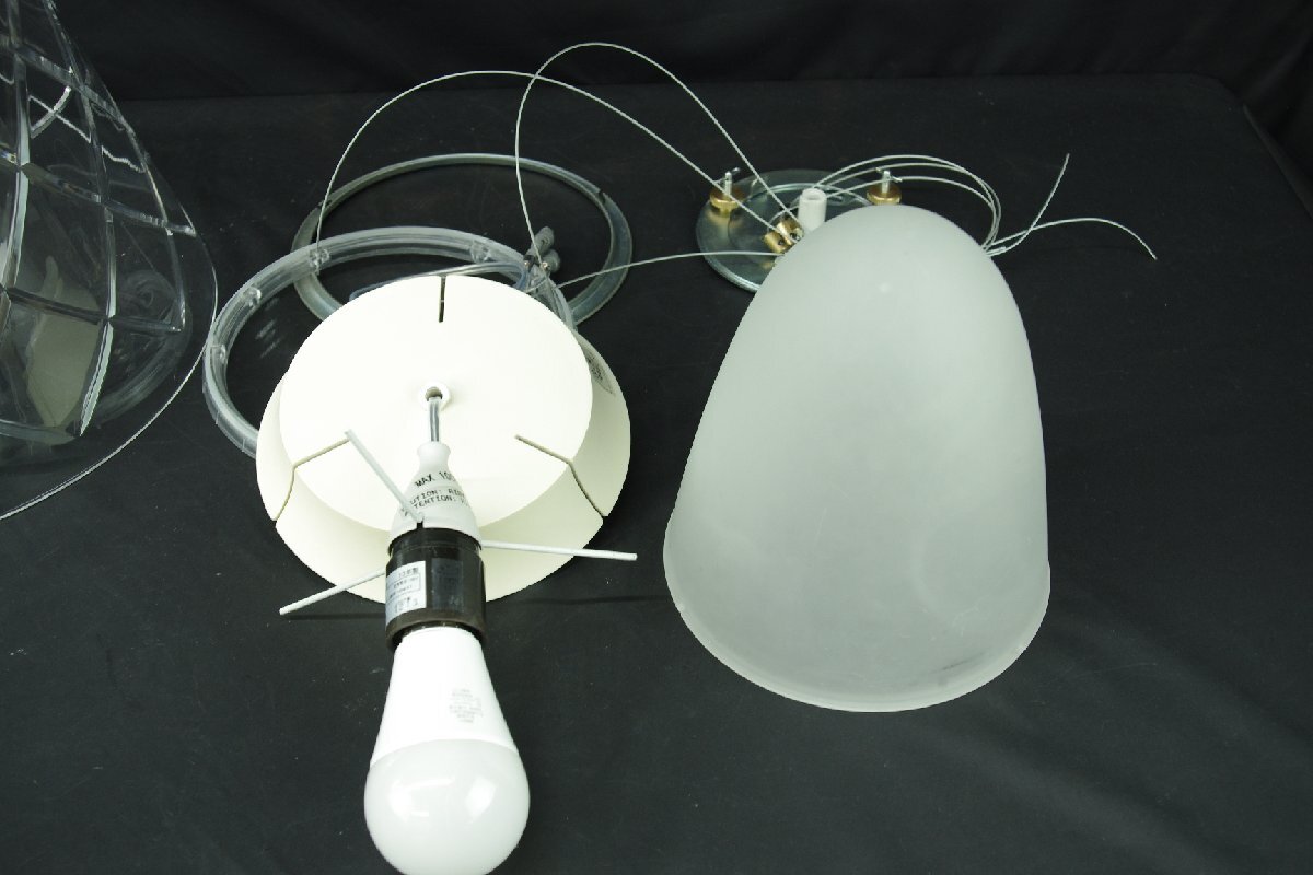 展示品 FLOS フロス ROMEO LOUIS II S1 ロメオルイス ペンダントライト 照明 E26 クリスタルガラス イタリア 定価28万 廃盤 ※要電気工事 A_画像5