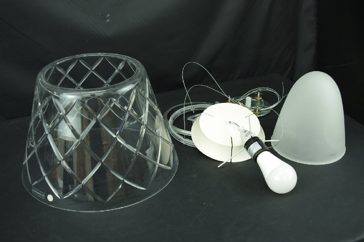 展示品 FLOS フロス ROMEO LOUIS II S1 ロメオルイス ペンダントライト 照明 E26 クリスタルガラス イタリア 定価28万 廃盤 ※要電気工事 A_画像1