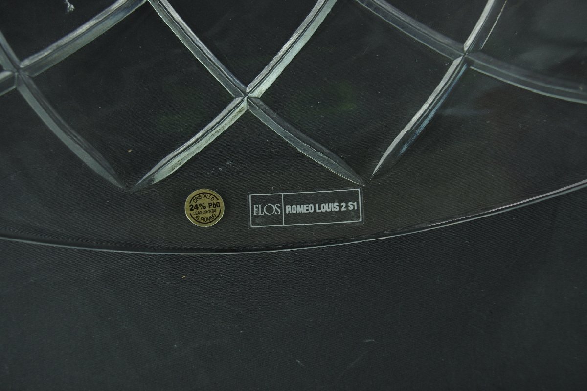 展示品 FLOS フロス ROMEO LOUIS II S1 ロメオルイス ペンダントライト 照明 E26 クリスタルガラス イタリア 定価28万 廃盤 ※要電気工事 A_画像4