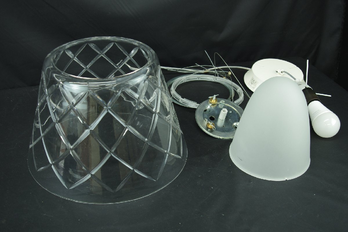 展示品 FLOS フロス ROMEO LOUIS II S1 ロメオルイス ペンダントライト 照明 E26 クリスタルガラス イタリア 定価28万 廃盤 ※要電気工事 B_画像1