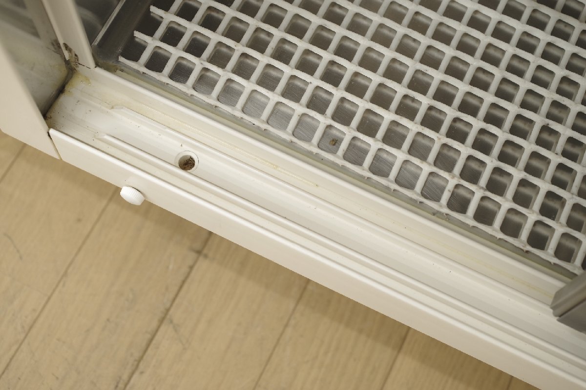 ホシザキ 台下冷蔵ショーケース RTS-90STB2 900×450mm スライドドア 単相100V 2015年製 テーブル型 小形 省スペース 厨房 業務用_画像7