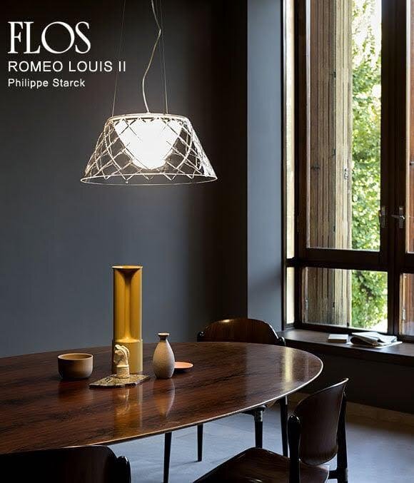 展示品 FLOS フロス ROMEO LOUIS II S1 ロメオルイス ペンダントライト 照明 E26 クリスタルガラス イタリア 定価28万 廃盤 ※要電気工事 B_画像2