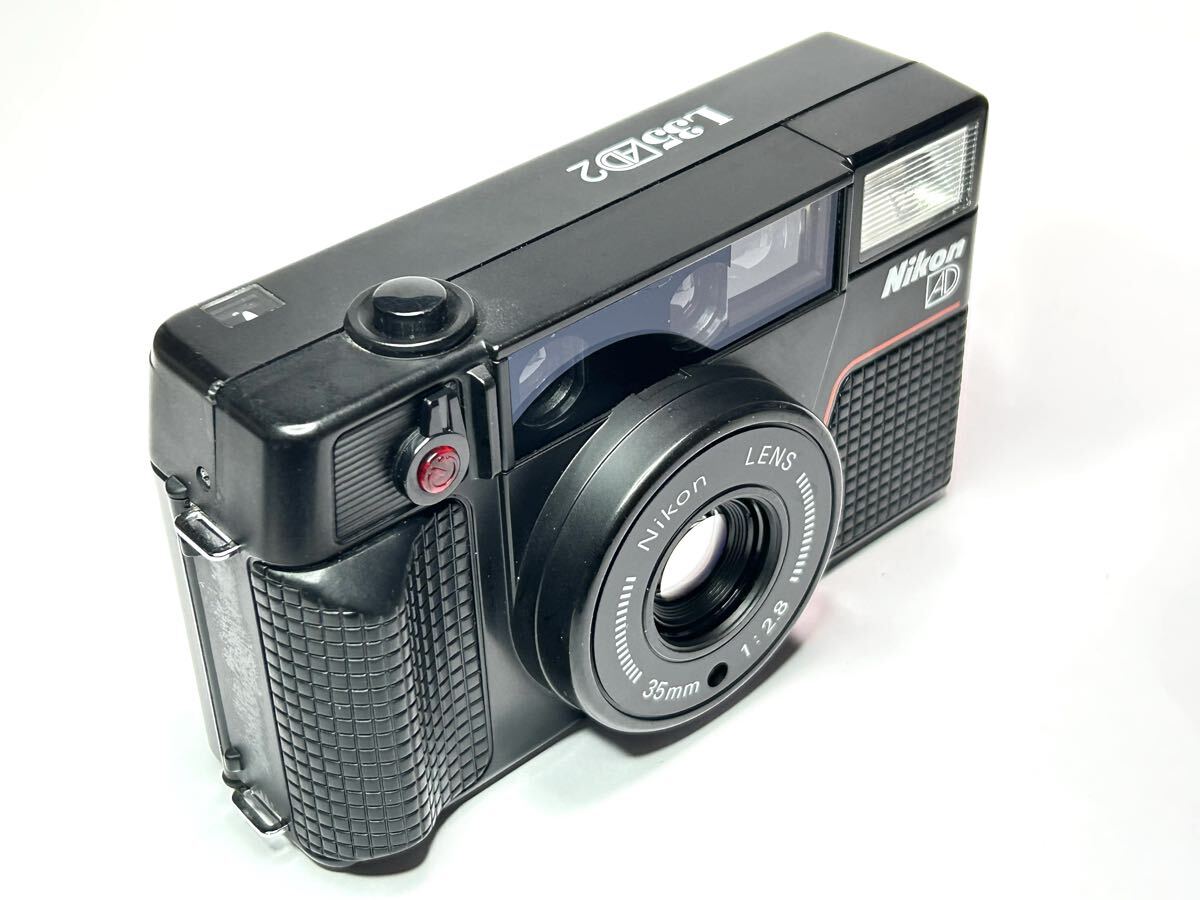 【動作品】 Nikon L35AD2 コンパクトフィルムカメラ ニコン L35AD ピカイチ AF (372)_画像7